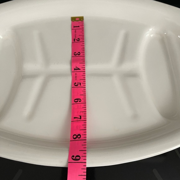 Corning Ware Blue Cornflower Meat Platter 16” - Picture 9 of 10